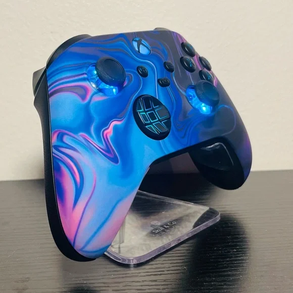 Microsoft Xbox Series X/S Premium Custom Modded Controller with LED’s “Waves”